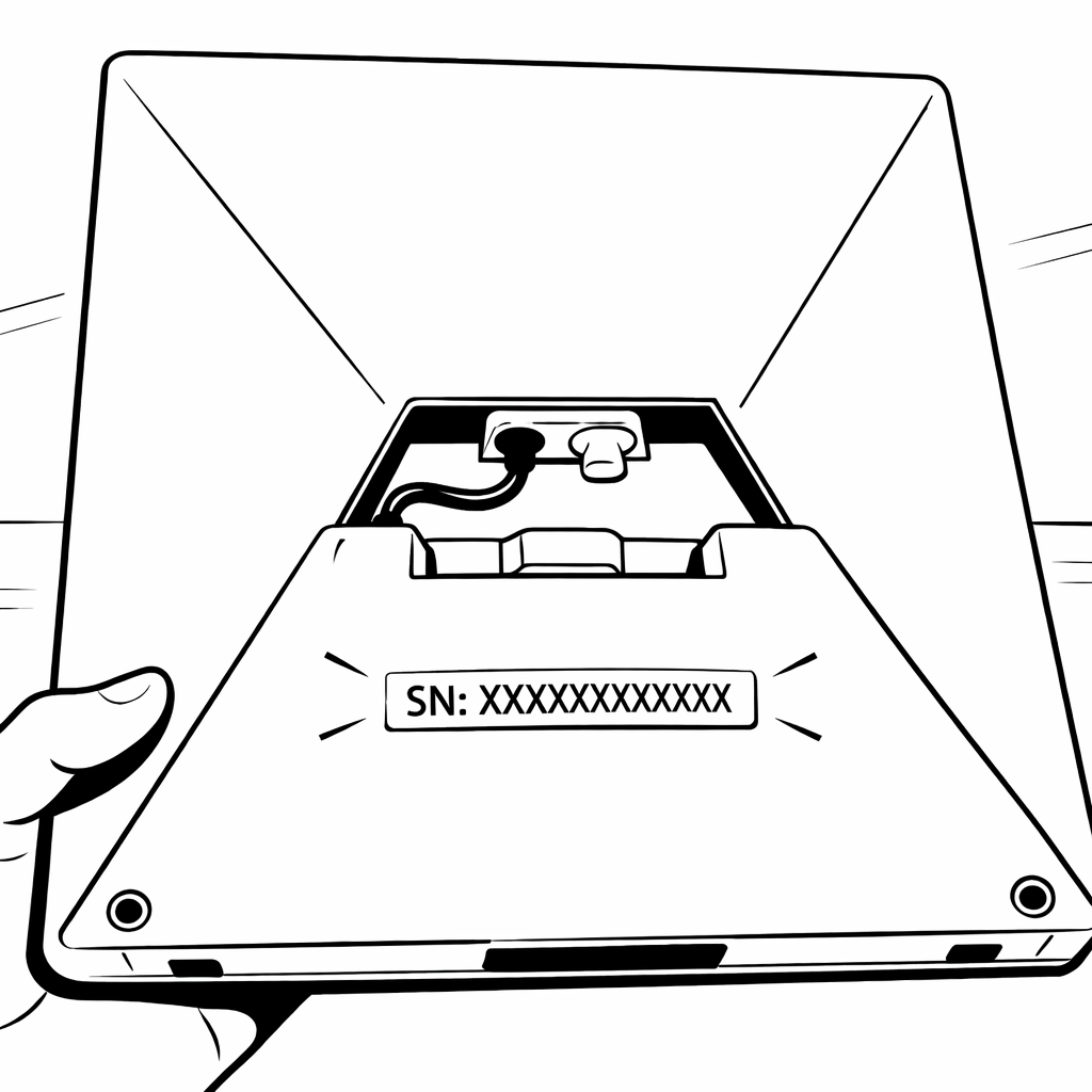 Localização do SN na antena